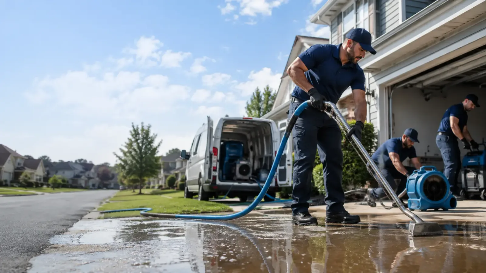 Flood Water Remediation in Maupin, OR
